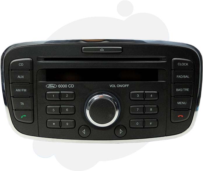 6000CD radio code ford (2008 - 2012)
