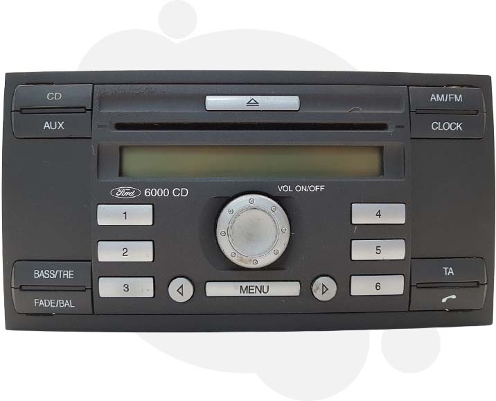 6000CD radio code (2004 - 2007)

