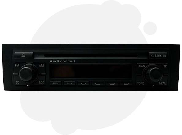 Audi Concert 1 & 2 radio code
