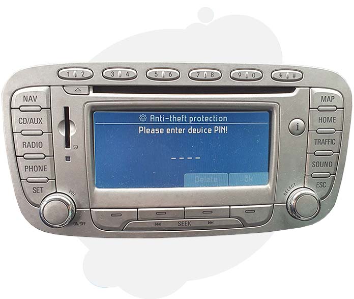 Blaupunt Travelpilot FX Navi radio code