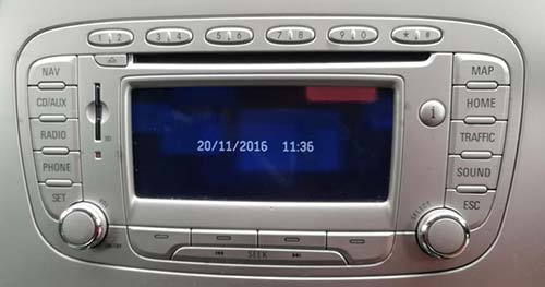 Ford Travelpilot FX Radio