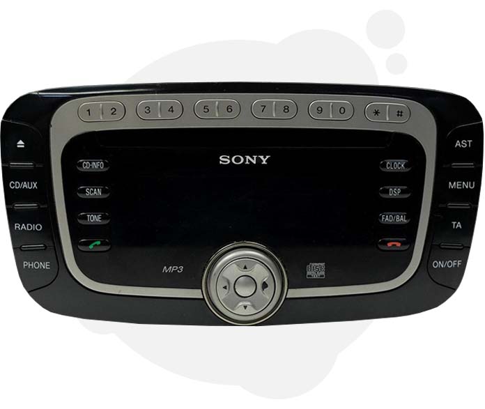 Sony radio code(2008 - 2015)
