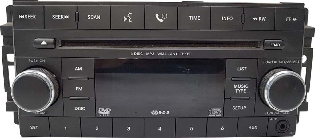How to enter your Jeep radio code
