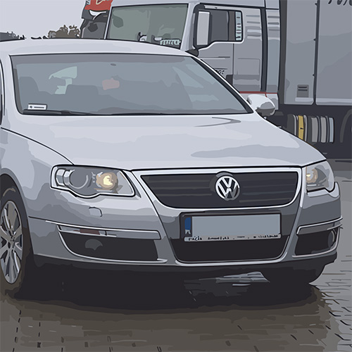 passat radio code