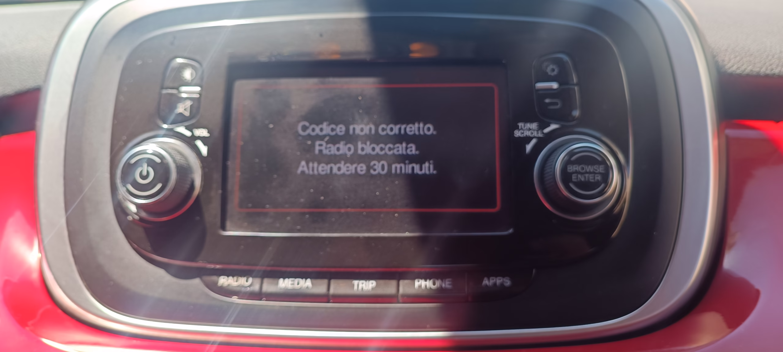 Radio Tastatur zur Code-Eingabe